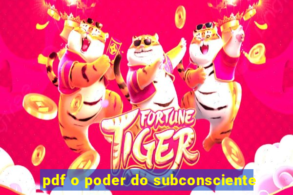 pdf o poder do subconsciente